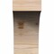 Ekena Millwork Huntington Rough Sawn Rafter Tail, Douglas Fir, 6"W x 12"H x 12"L RFT06X12X12HUN00RDF - alternate 4